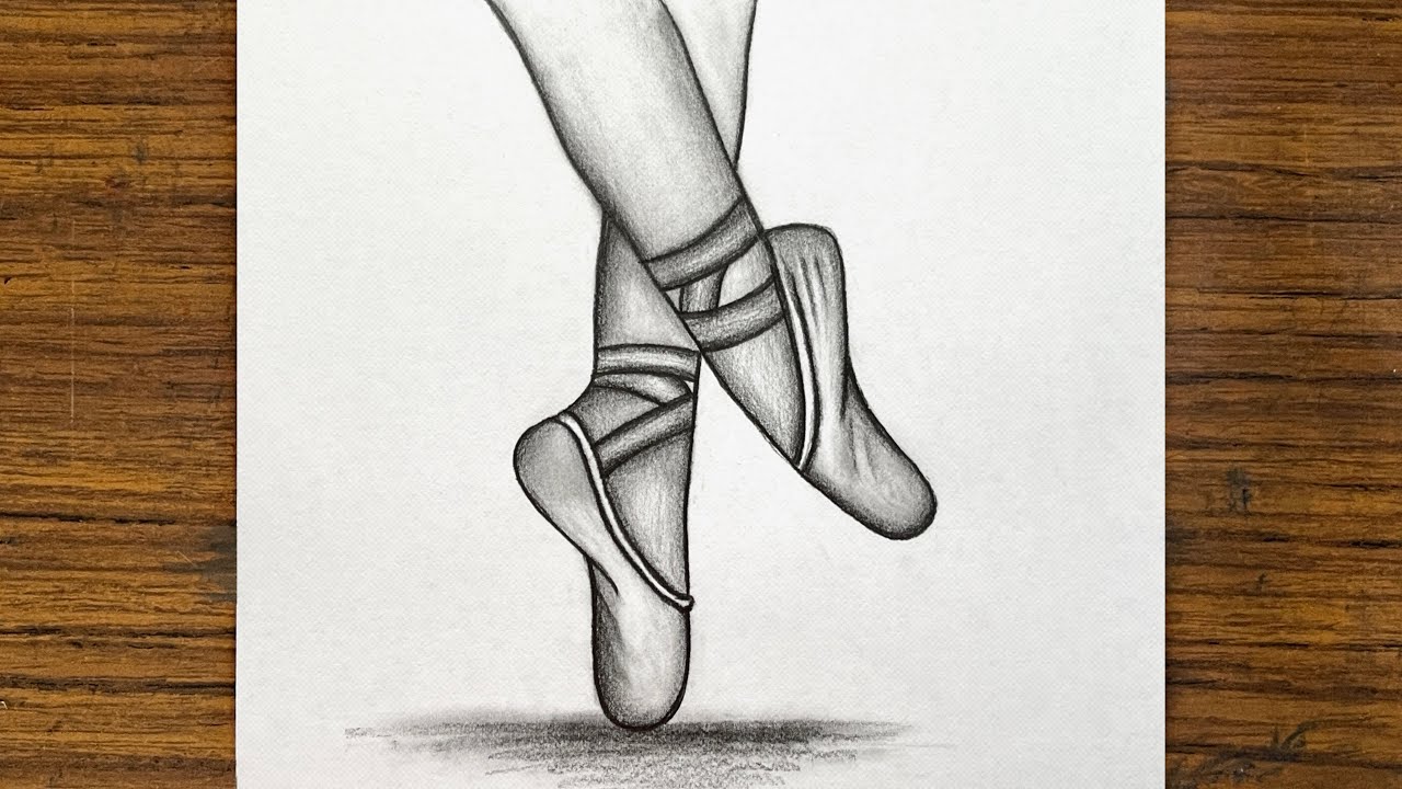 Premium Vector | Sketch of graceful ballerina dancing classical ballet